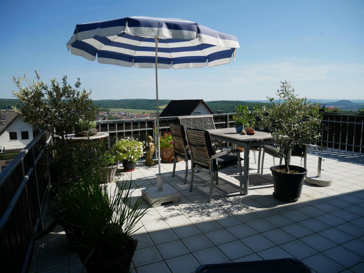 Talblick Gleiberg Appartement Krofdorf-Gleiberg Buitenkant foto