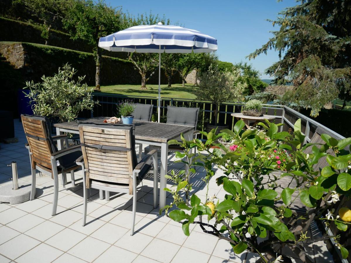 Talblick Gleiberg Appartement Krofdorf-Gleiberg Buitenkant foto