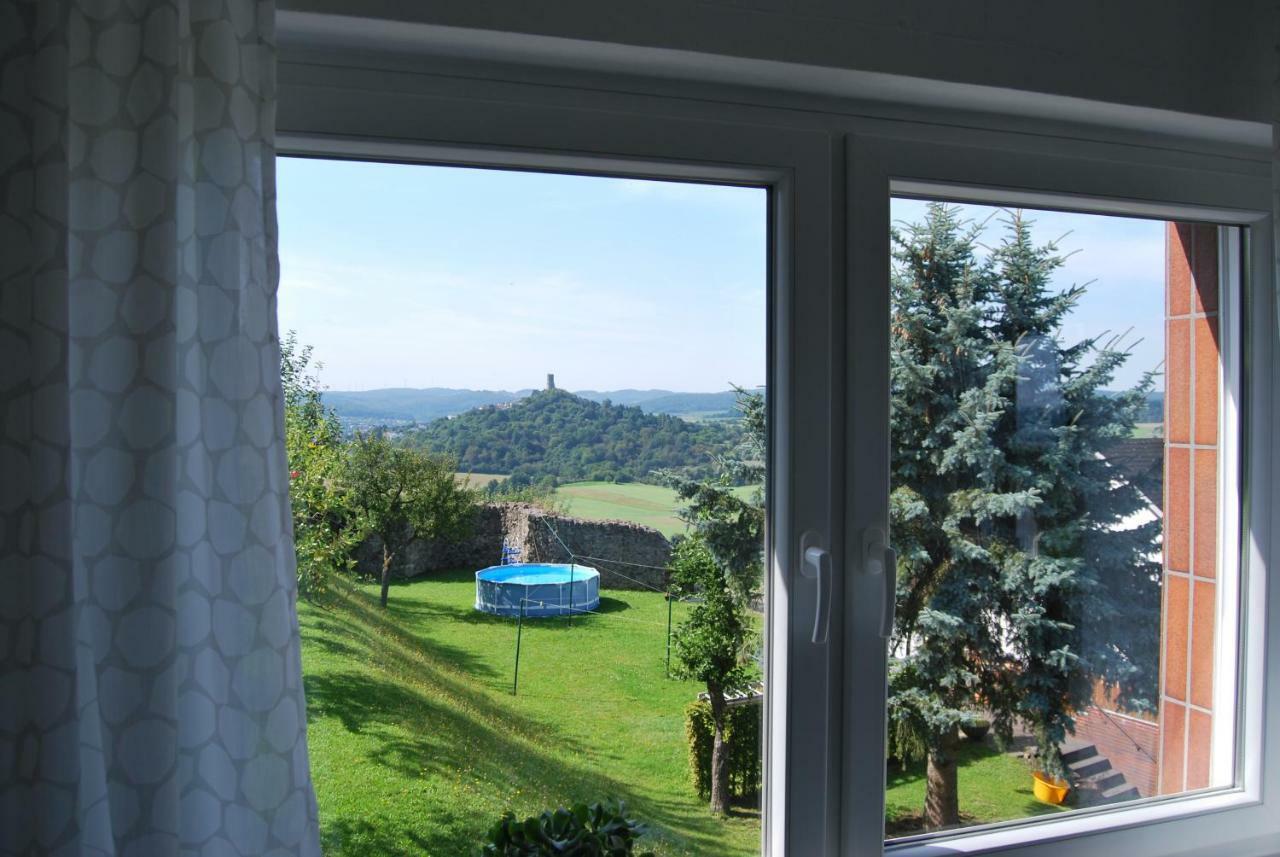 Talblick Gleiberg Appartement Krofdorf-Gleiberg Buitenkant foto